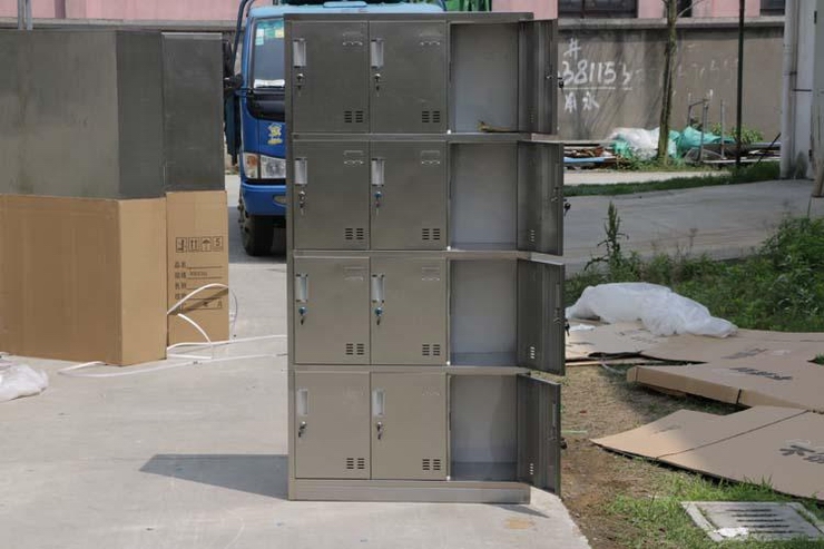 12門不銹鋼更衣柜/不銹鋼工衣柜
