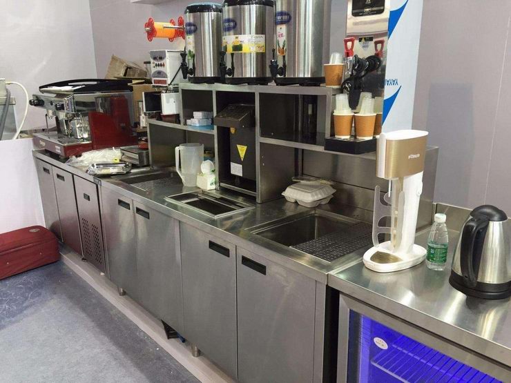 奶茶店吧臺安裝工程